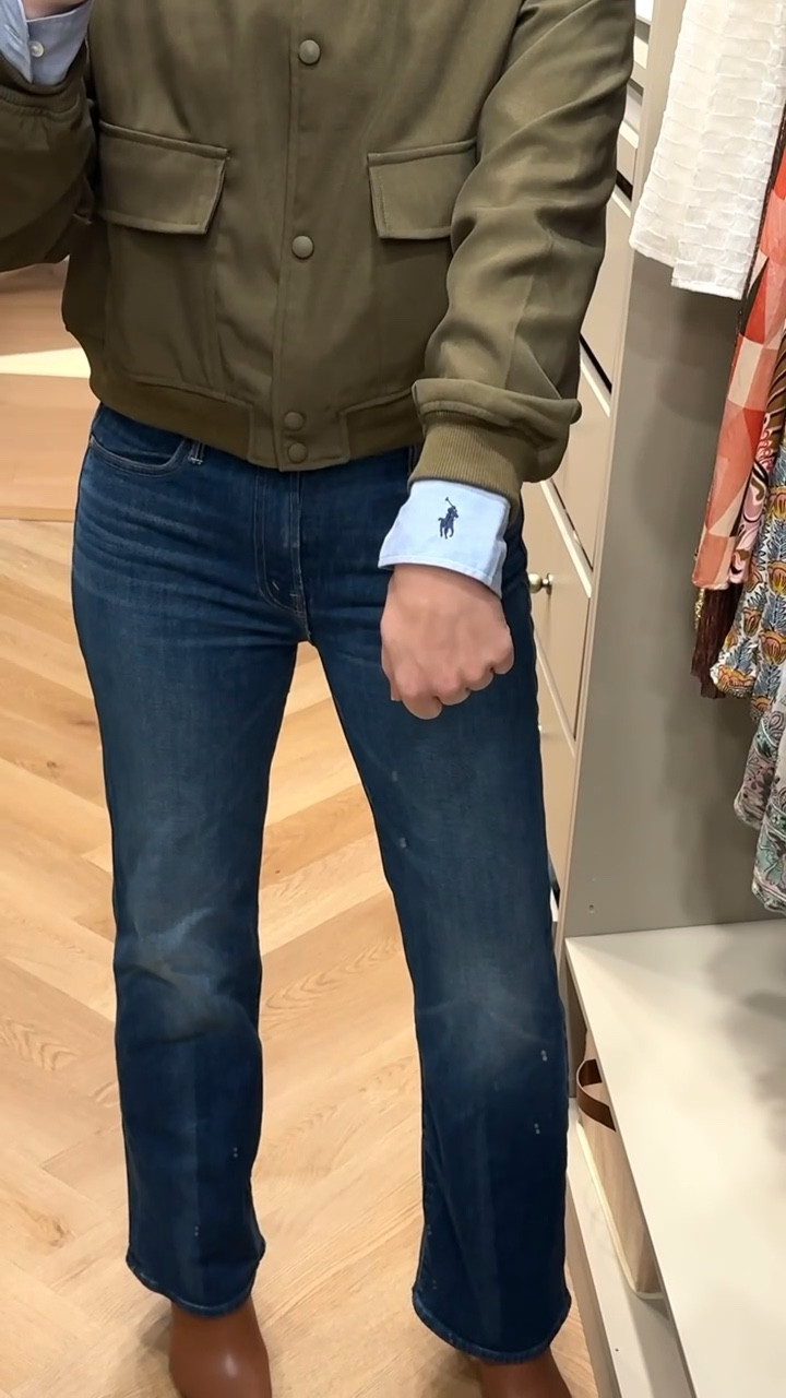 Polo button down top
Mother jeans (fit TTS)


#LTKootd #LTKstorytime #LTKgrwm