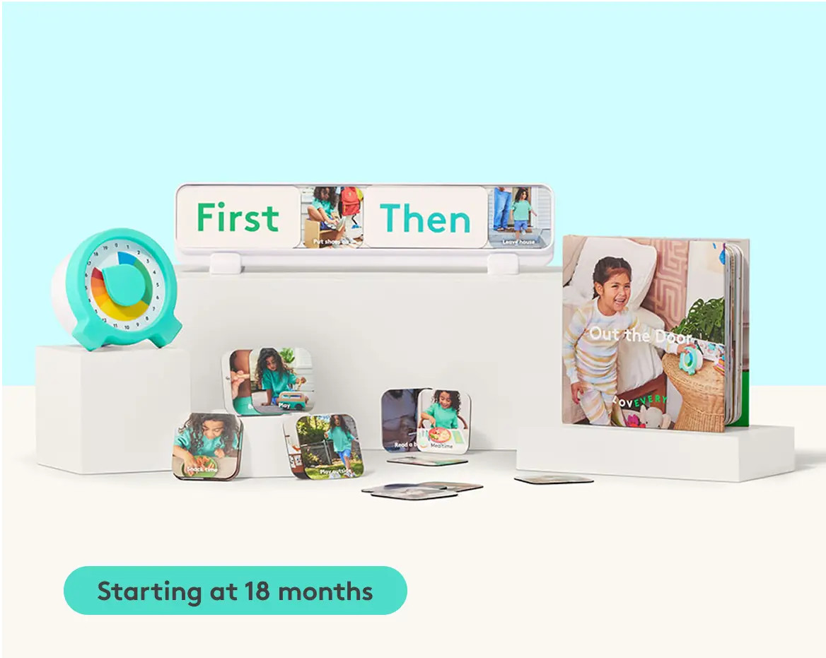 Toddler Routines Mini Kit | Routine Toys & Tools for 18+ Months Old | Lovevery | LOVEVERY