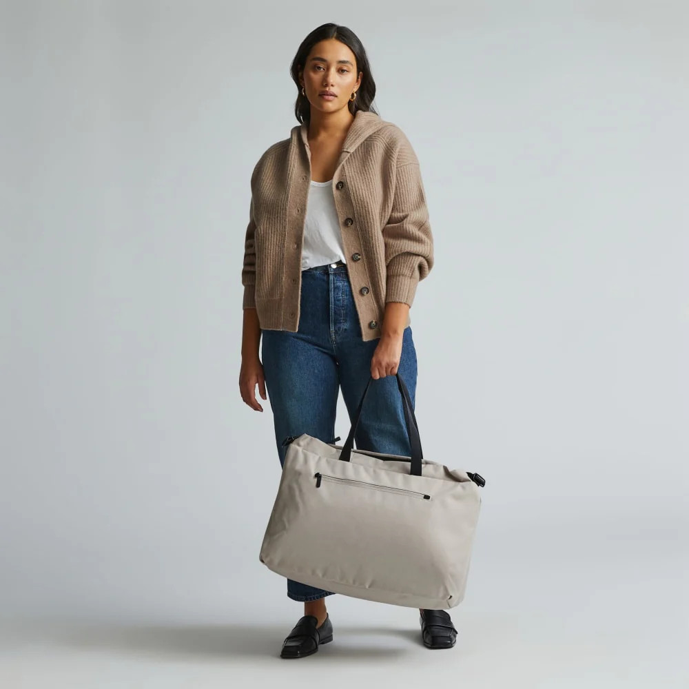 The ReNew Transit Weekender | Warm Quartz | Everlane