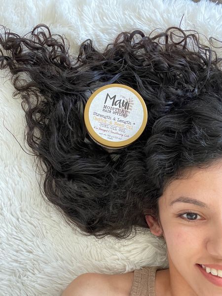 If you’re looking for a good product that will tame your frizz & enhance your curls
you need to try this oil gel! Maui Moisture Strength & Length + Castor Oil Gel  is all I use now! 
I don’t think I’ll ever go back to mousse or  regular gel! 
Once you apply this oil gel & your hair dries, it does leave your hair a bit hard/crunchy but you can break the cast by gently scrunching out your curls then you’ll have some nice, soft, bouncy curls! ➰➰

#LTKhome #LTKbeauty #LTKFind