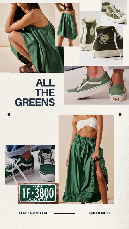 green is the color 🤌🏼 🍃  🌴 

#LTKshoecrush #LTKswim #LTKSeasonal