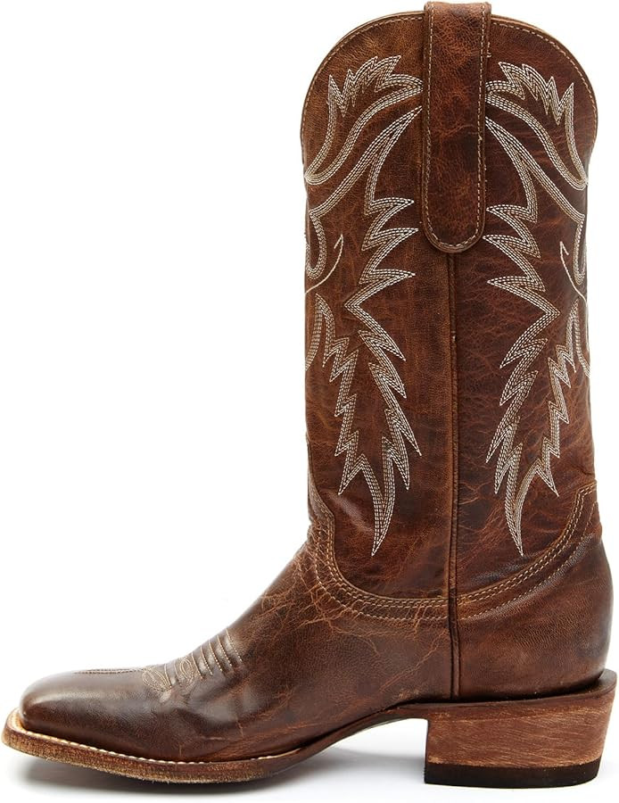 Amazon.com | Idyllwind Women's Brash Western Boot Broad Square Toe Tan 8 M US | Mid-Calf | Amazon (US)