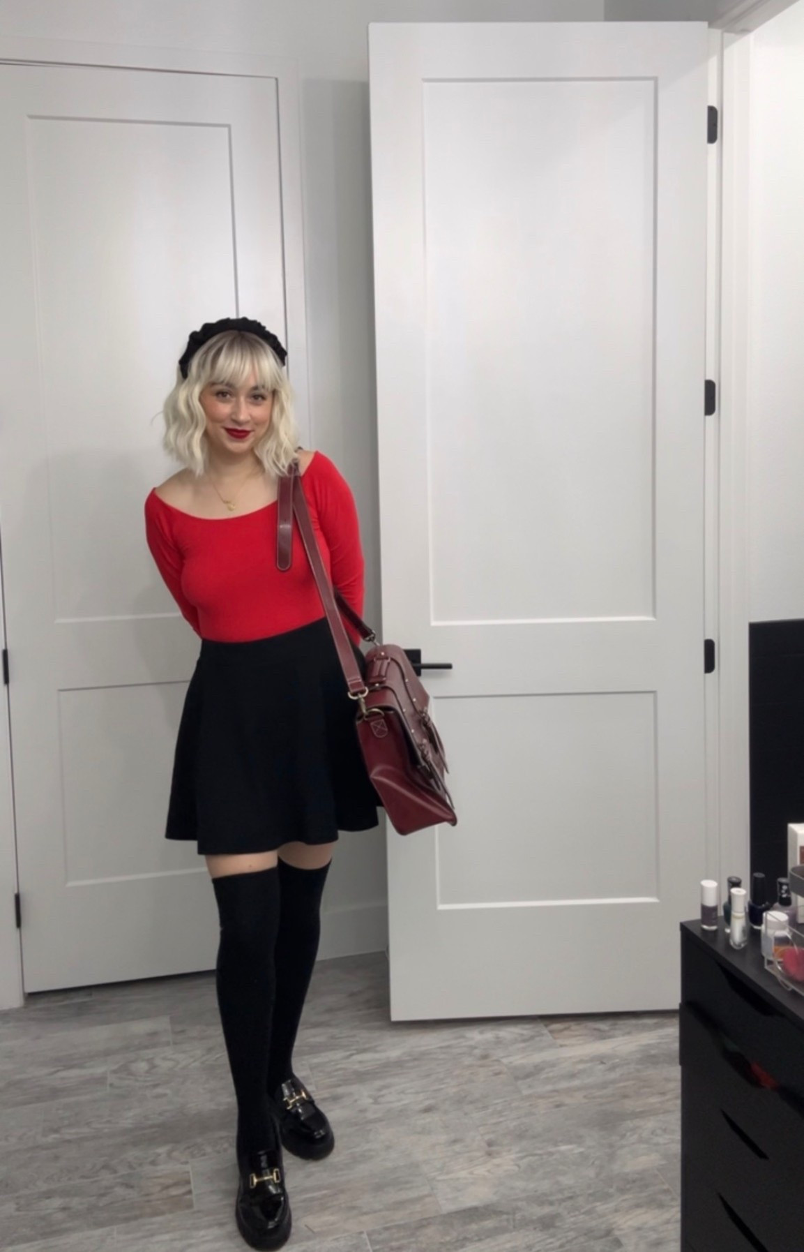 The season of the witch is here this Halloween. The perfect Sabrina cosplay for all my nerdy ghouls. 
#halloween

#LTKStyleTip #LTKHalloween