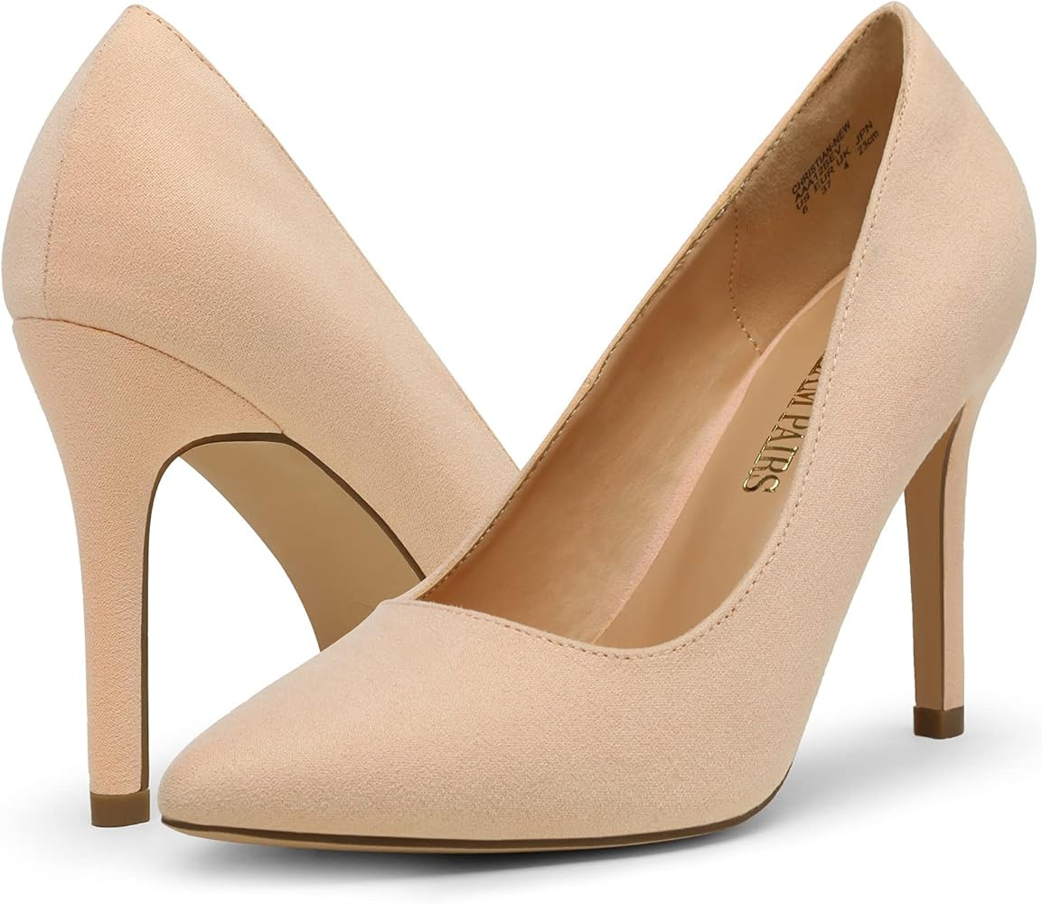 DREAM PAIRS Women's Heels Pump Shoes | Amazon (US)