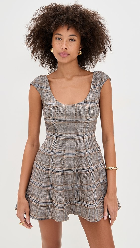 Leila Tartan Mini Dress | Shopbop
