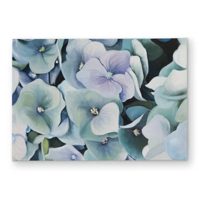 Hydrangea Plant Door Mat - Floral Indoor Outdoor Home Decor | Wayfair North America