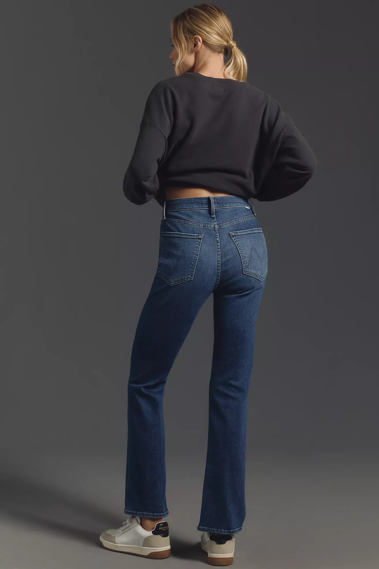 MOTHER The Tripper High-Rise Flood Jeans | Anthropologie (US)