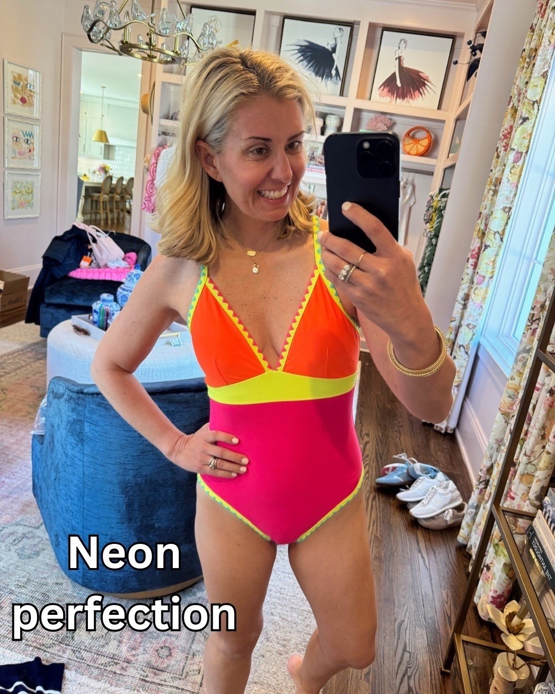 Umm, my fave suit is literally $19.99….what?!? 
I’m in small and it has a fun strap details & good booty 

#LTKOver40 #LTKSaleAlert #LTKmomlife