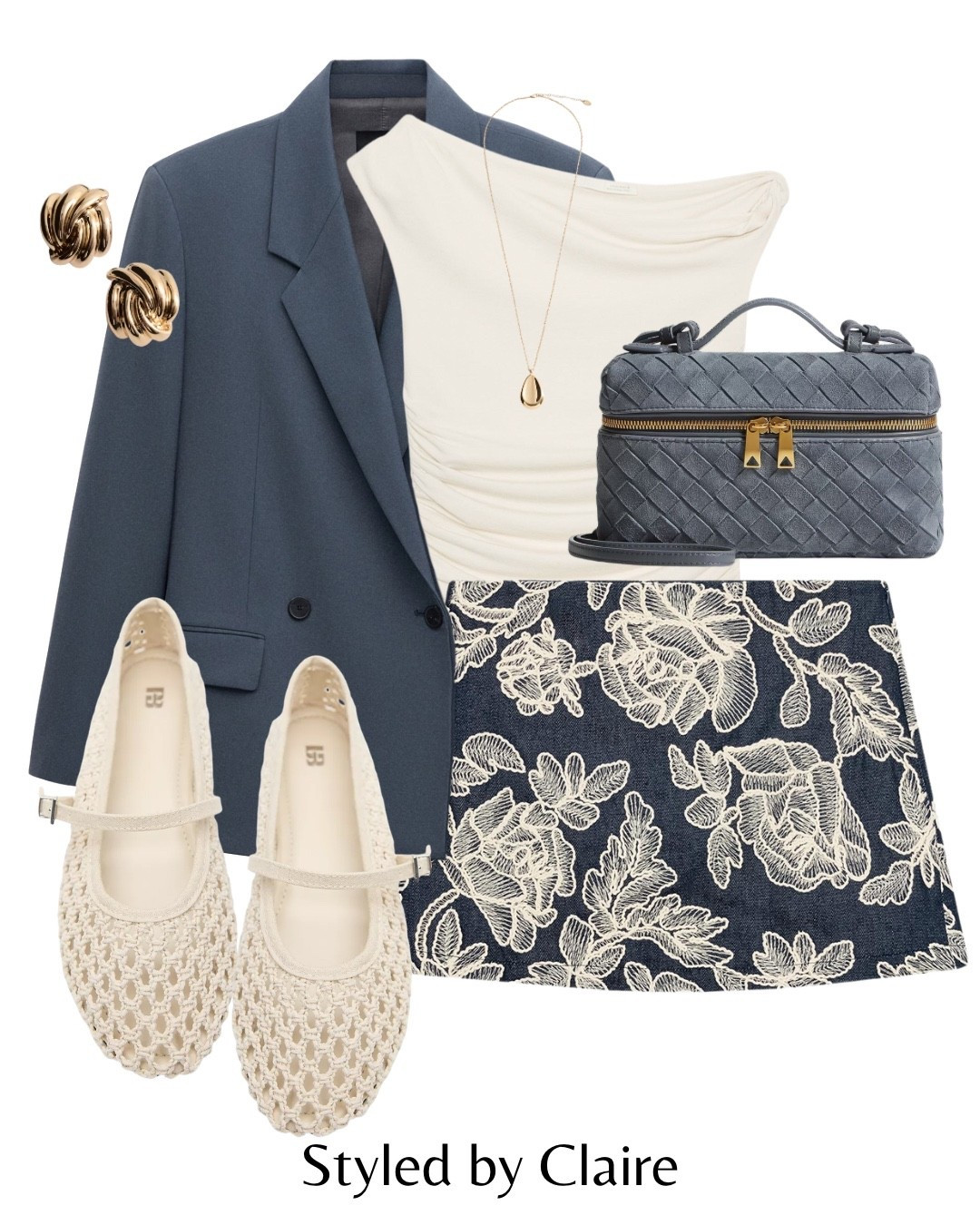 CUTE SKORTS🦋
Tags: mango oversized deep blue blazer teal linen embroidered skirt Zara denim draped top braided ballet flats mules cream neutral vanity bag bottega jewelry gold earrings necklace fashion spring summer inspo outfit ideas chic women’s style city break holiday vacation ootd date night 

#LTKstyletip #LTKspring #LTKdatenight