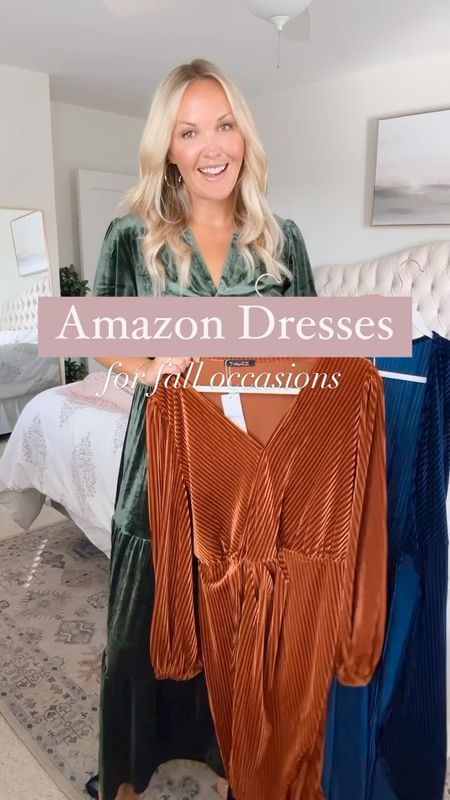 Amazon family photo dresses - velvet dress - maxi dress 

#LTKwedding #LTKstyletip #LTKSeasonal