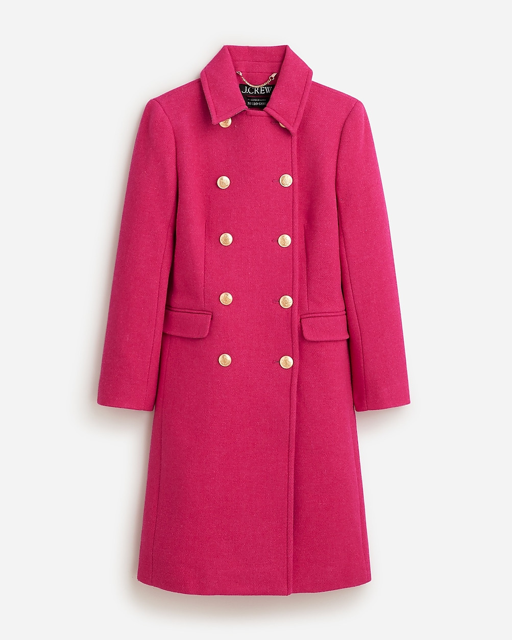 Warwick topcoat in Italian stadium-cloth wool blend | J. Crew US