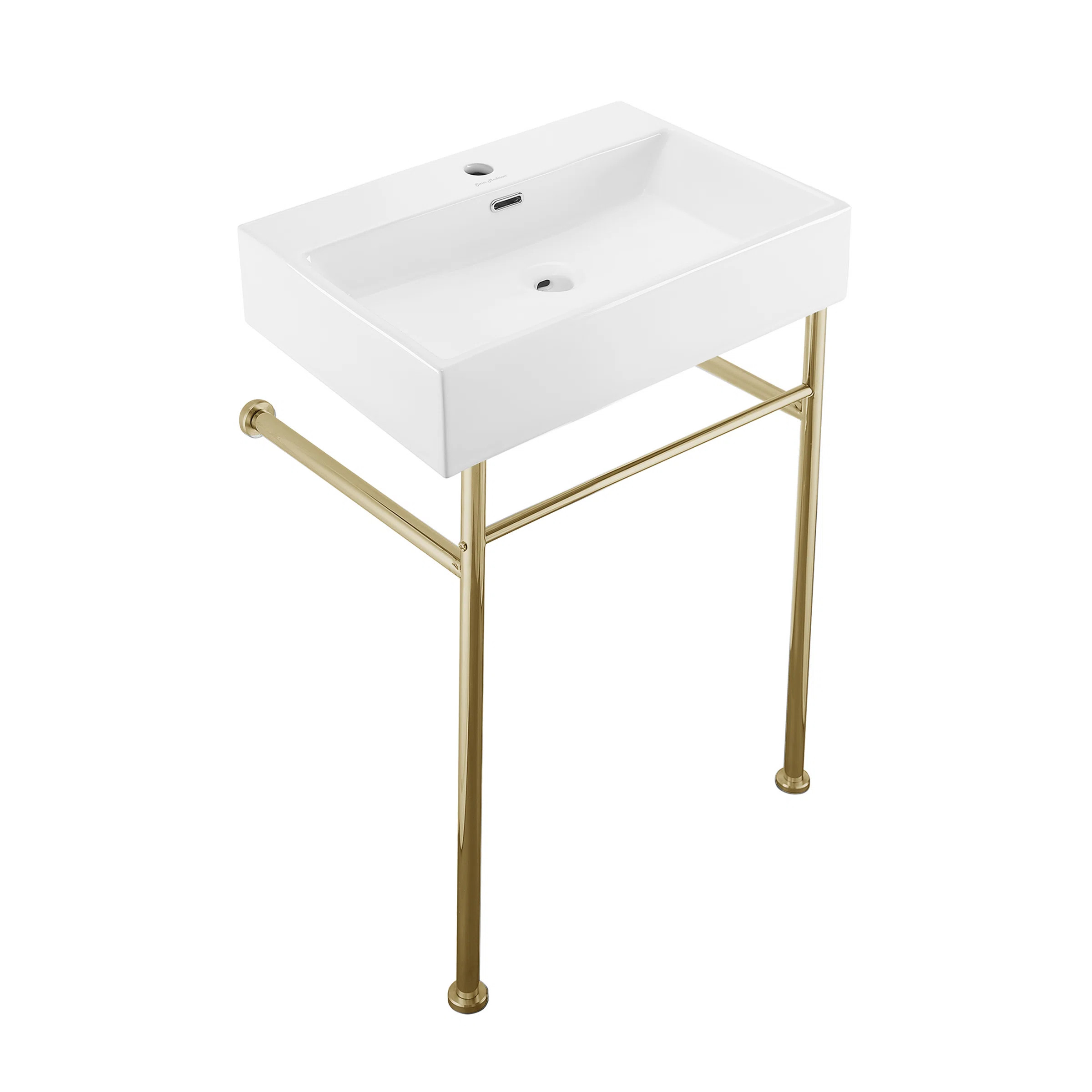 Swiss Madison Claire 24 Ceramic Console Sink White Basin | Wayfair | Wayfair North America