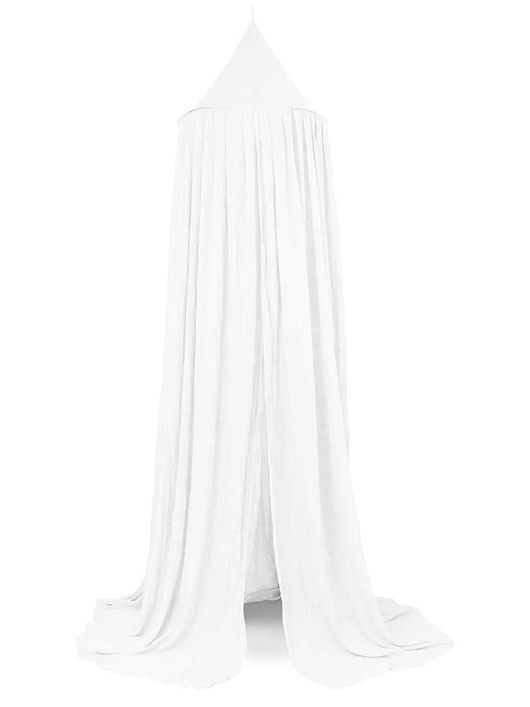 Jollein Baldachin Vintage White - Höhe 245 cm - Betthimmel Babybett Kinderzimmer - Weiß | Amazon (DE)