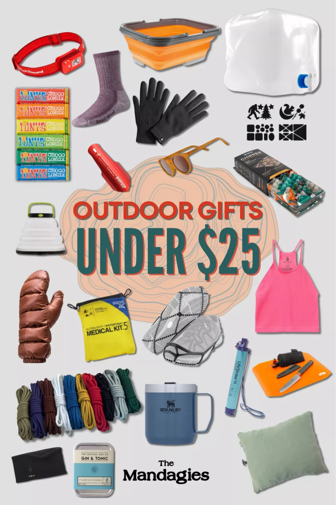 25 Easy Outdoorsy Stocking Stuffers (Gifts Under $10) - The Mandagies