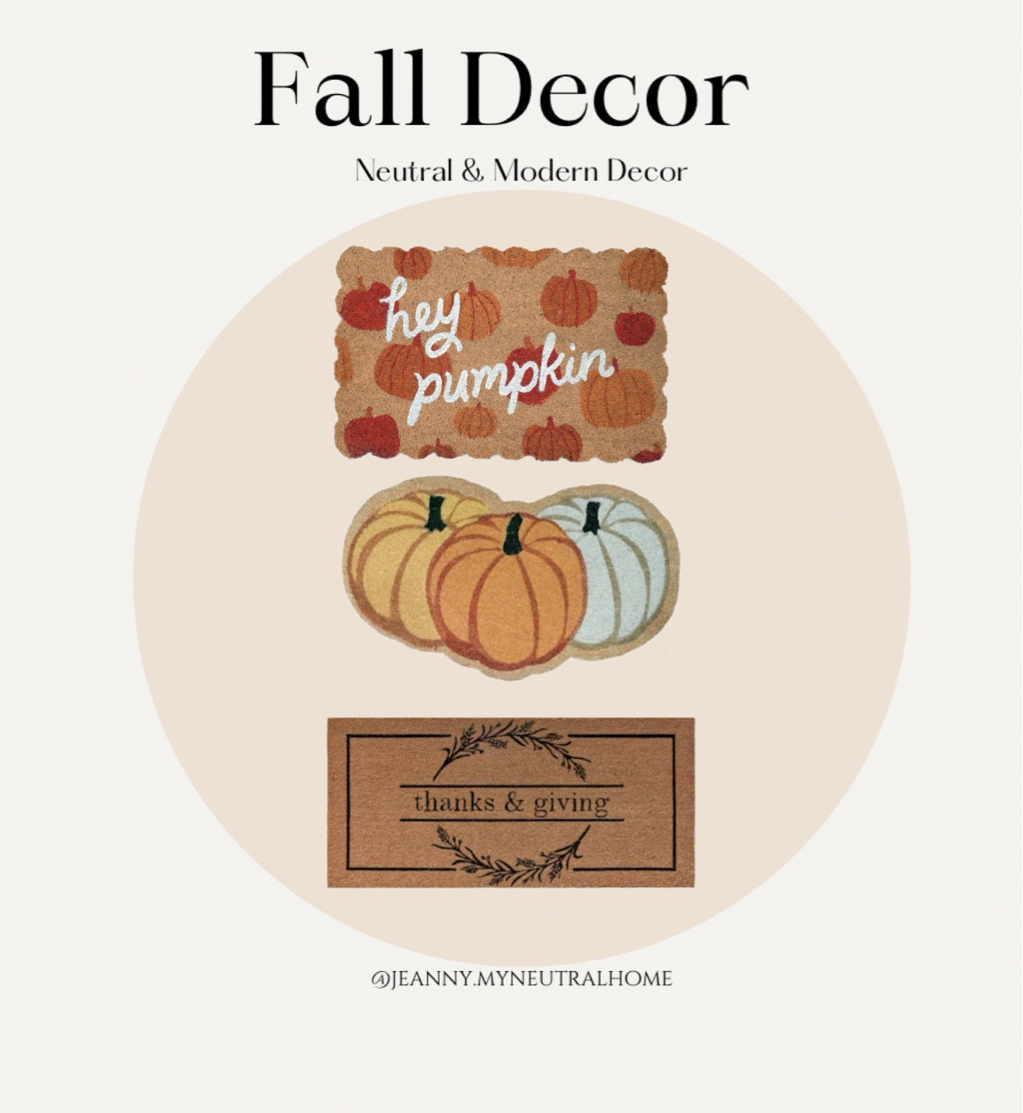 Fall decor 2024 / Fall trendy door mats 



#LTKFindsUnder50 #LTKSeasonal #LTKHome