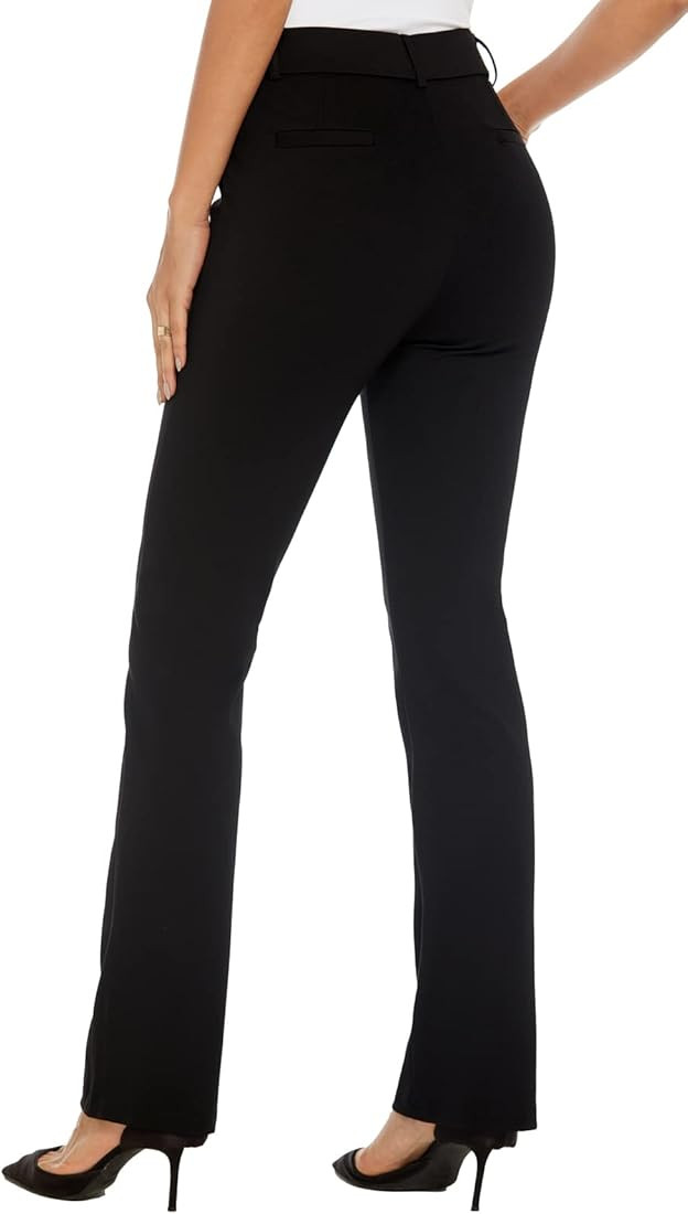 iChosy Women's Ease into Comfort Barely Bootcut Stretch Dress Pants | Amazon (US)