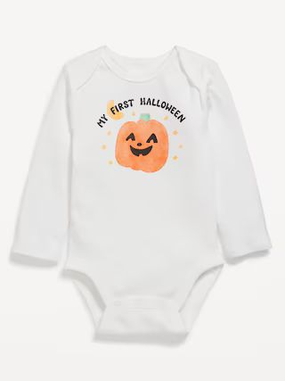 Unisex Long-Sleeve Graphic Bodysuit for Baby | Old Navy (US)