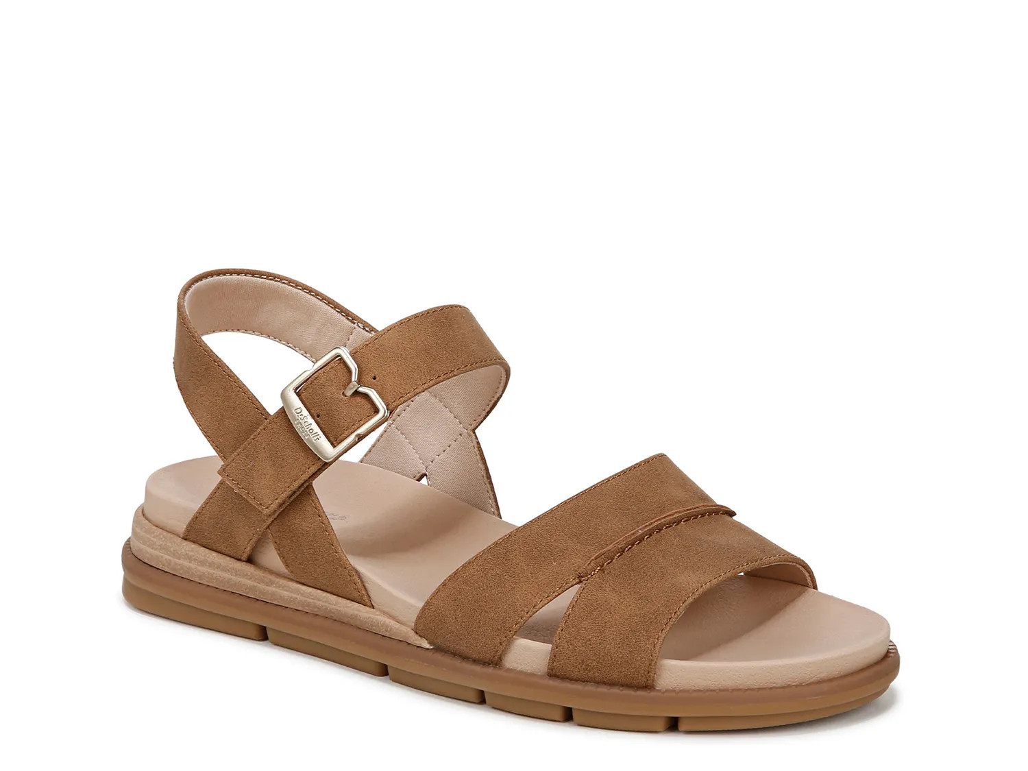 Dr. Scholl's Timeless Fun Sandal | Women's | Honey Brown | Size 10 | Sandals | Ankle Strap | DSW