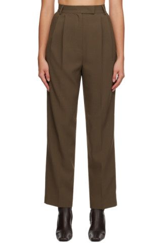 Brown Bea Trousers | SSENSE