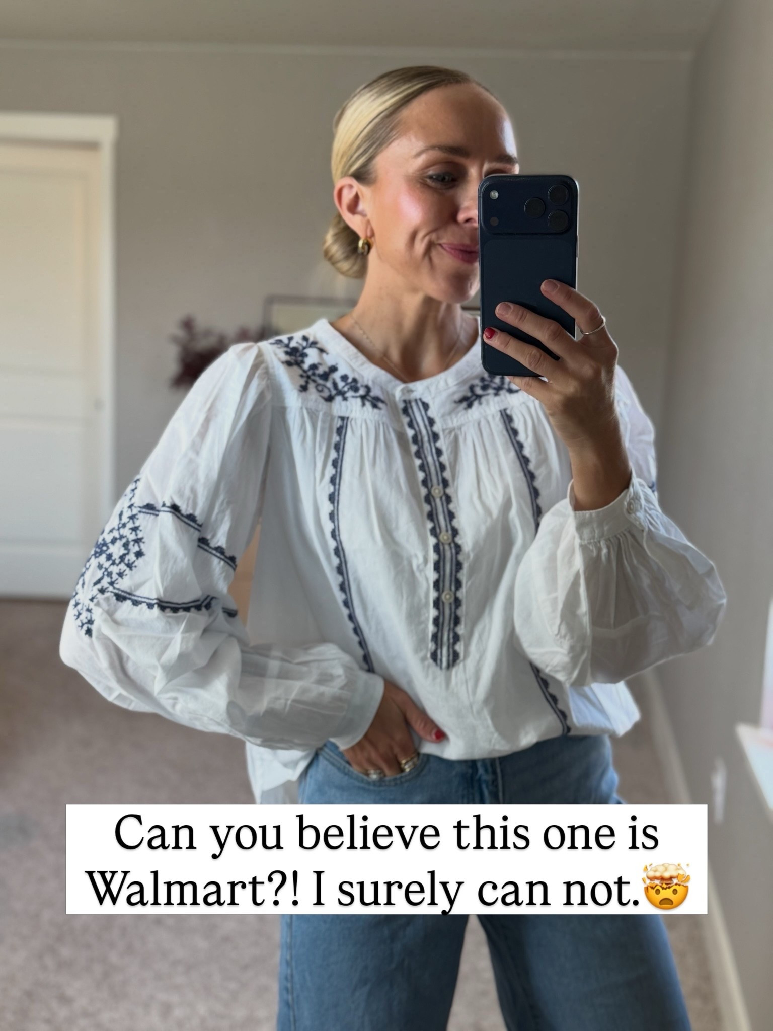 Can you believe this is Walmart? 

I am a size small top!

#LTKgrwm #LTKmomlife #LTKootd