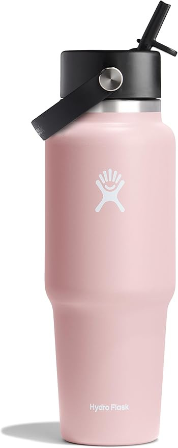 Hydro Flask 32 Oz Wide Flex Straw Travel Bottle Trillium | Amazon (US)