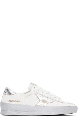 White & Silver Stardan Sneakers | SSENSE