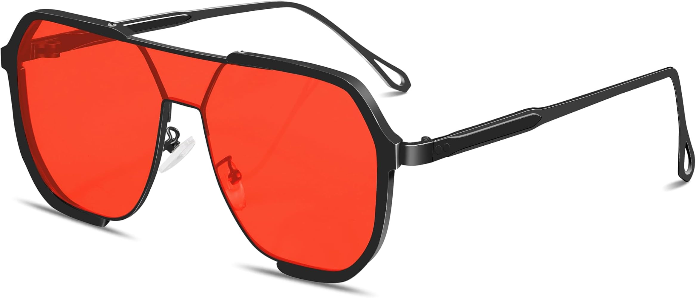 Retro Oversized Square Aviator Sunglasses for Women Men, 2026 Fashion Vintage Trendy Large Aviato... | Amazon (US)