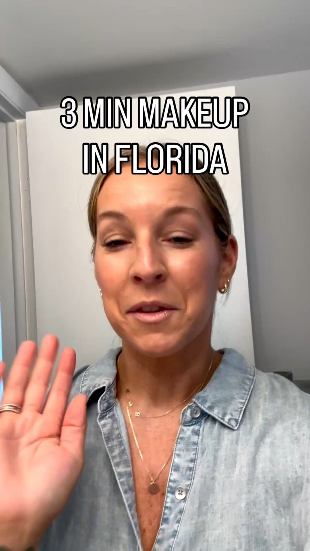 Wearing golden hour in the spf tint. 
Taupe and cream blended on the eye  
Penelope pink for the lip!
Love it all and stays so well!! 
@Supergoop!

#LTKgrwm #LTKBeauty #LTKOver40