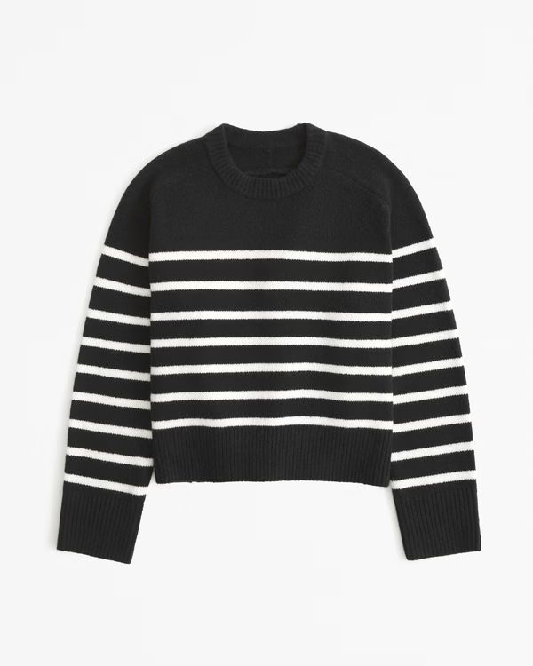Women's The A&F Madeline Crew Sweater | Women's New Arrivals | Abercrombie.com | Abercrombie & Fitch (US)