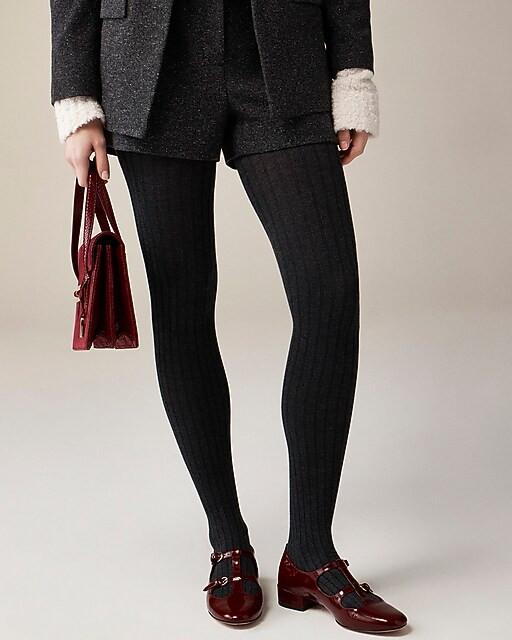 Ribbed tights | J. Crew US