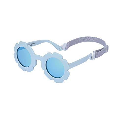COCOSAND Flower Polarized Baby Sunglasses with Strap UV400 for Infant Toddler Girl Age 3-24 Months | Amazon (US)