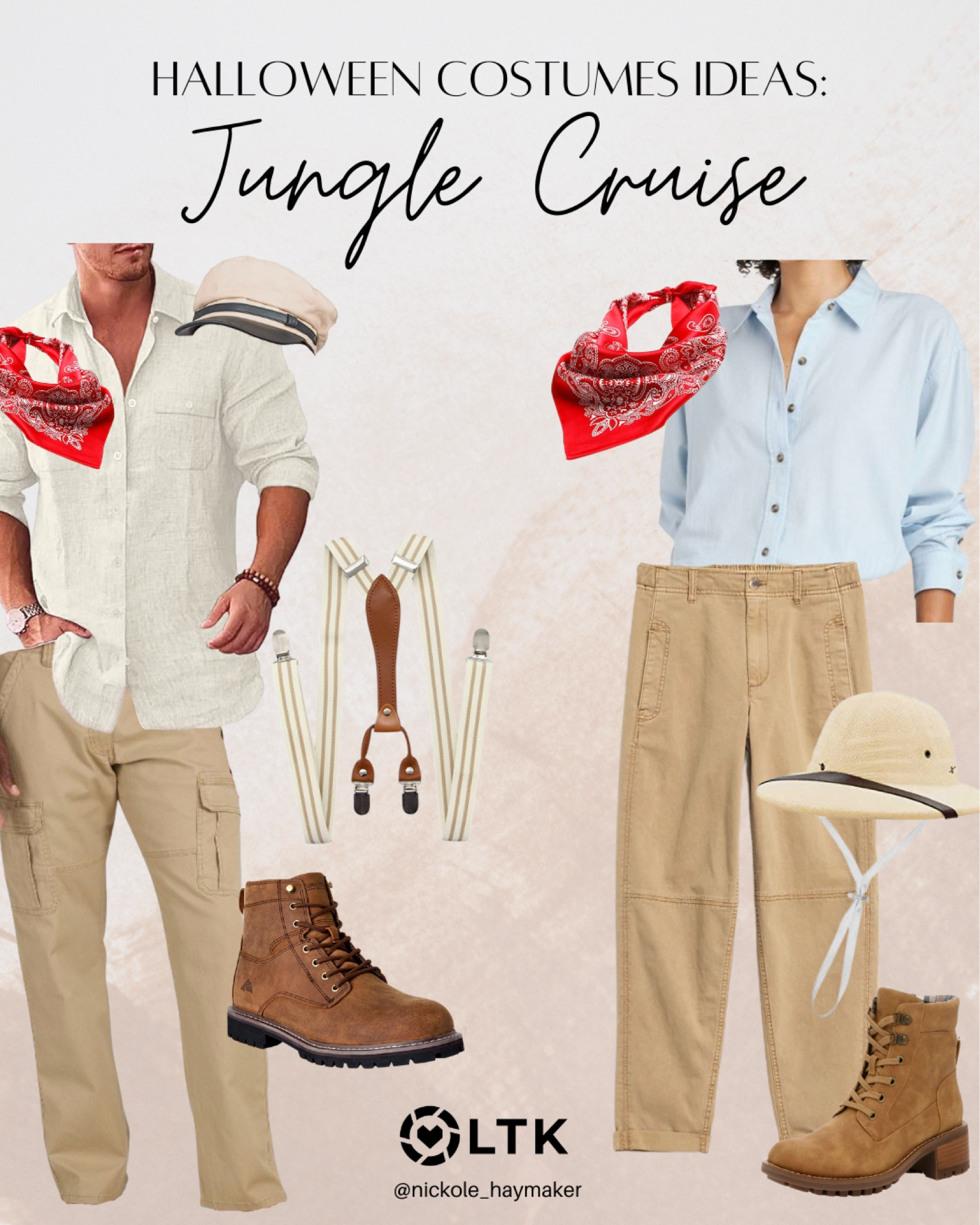Halloween Costume: Jungle Cruise 🚢 #halloween #junglecruise 

#LTKunder50 #LTKHoliday #LTKHalloween