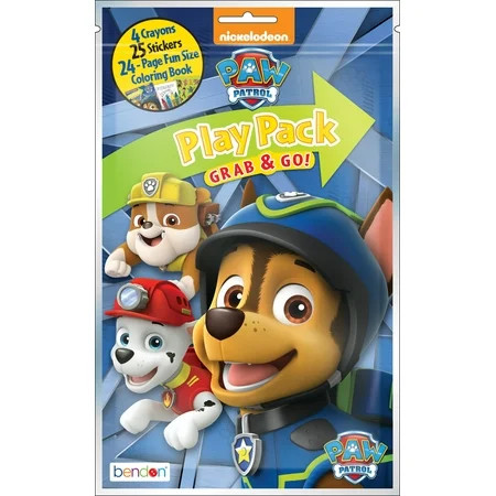 Bendon Publishing Paw Patrol Playpack | Walmart (US)