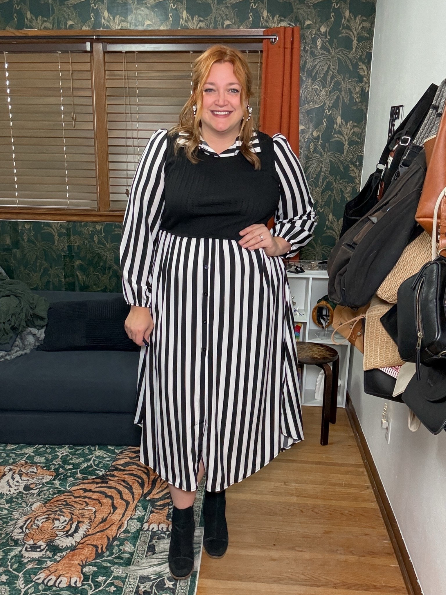Spooky season work look

#LTKPlusSize #LTKMidsize