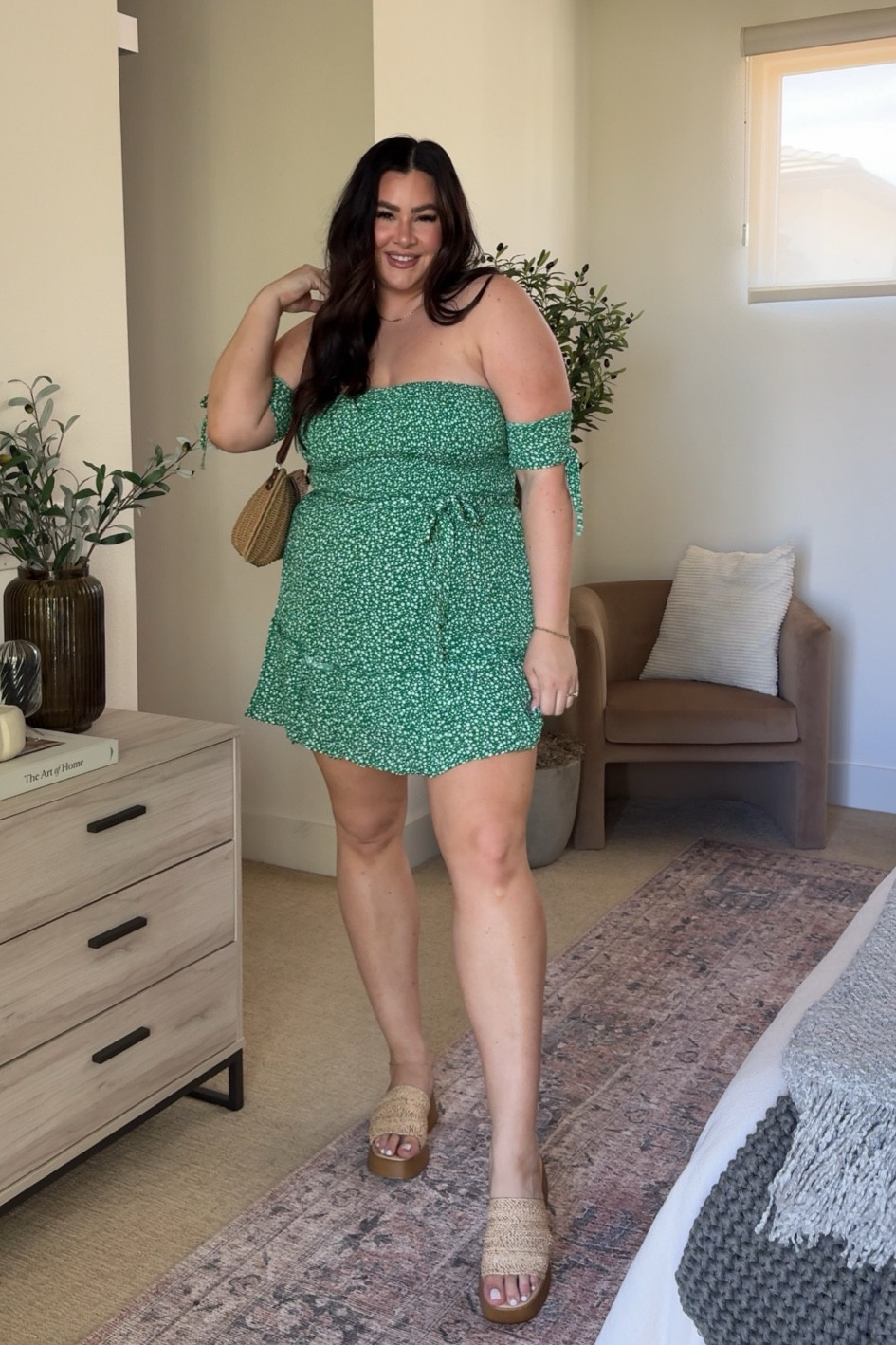 Obsessed with this off the shoulder dress from lulus for spring and summer!💚🤭

Spring dress. Mini dress. Spring outfit inspo. Midsize spring dress.

#LTKSeasonal #LTKmidsize #LTKstyletip