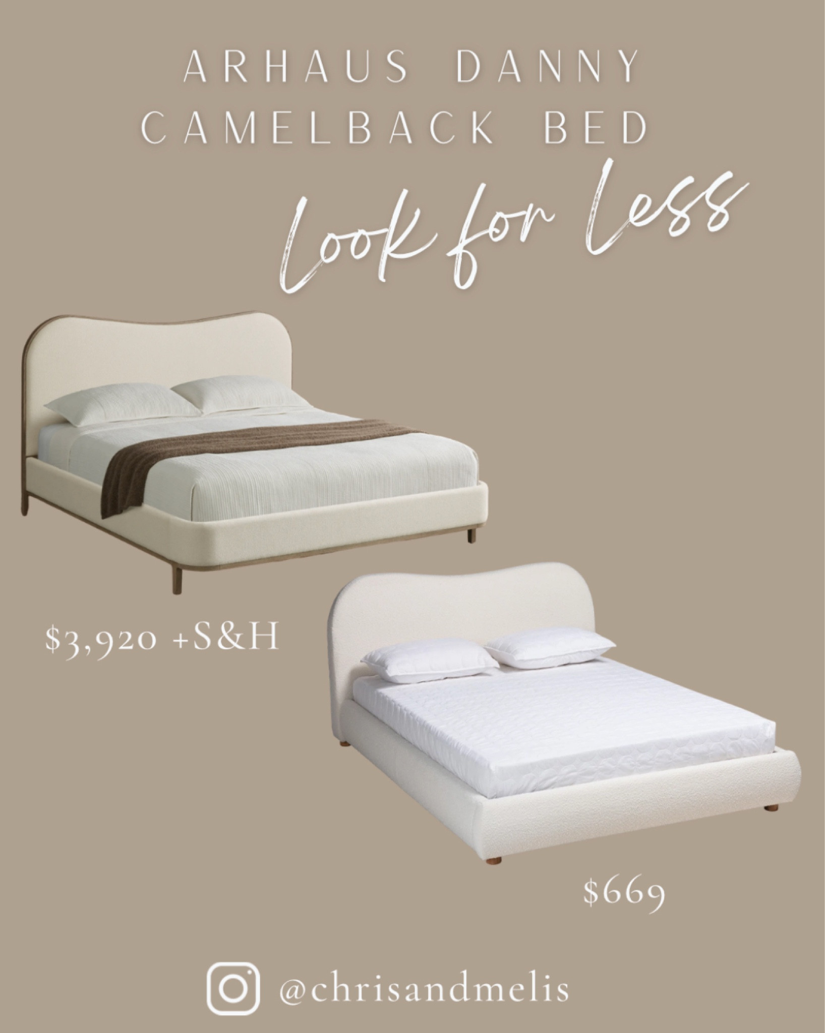 Amazing look for less option for the Arhaus Danny bed!

#LTKHome #LTKSaleAlert #LTKmomlife