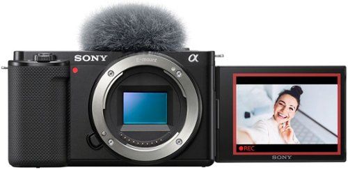 Sony - Alpha ZV-E10 Mirrorless Vlog Camera - Body Only - Black | Best Buy U.S.