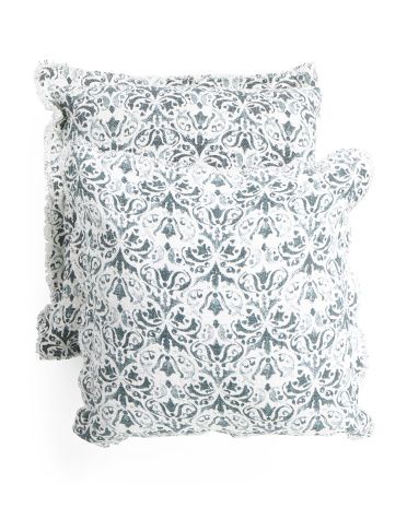20x20 2pk Reversible Pillow Set | TJ Maxx