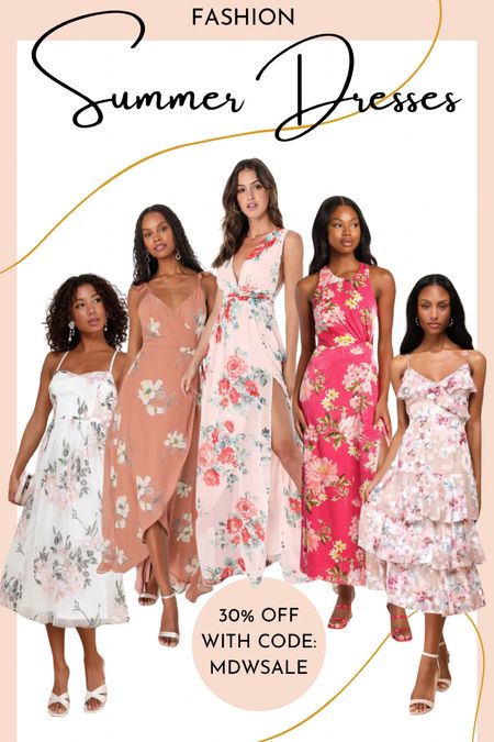 Gorgeous floral summer dresses under $50!

#LTKFindsUnder50 #LTKSaleAlert #LTKStyleTip