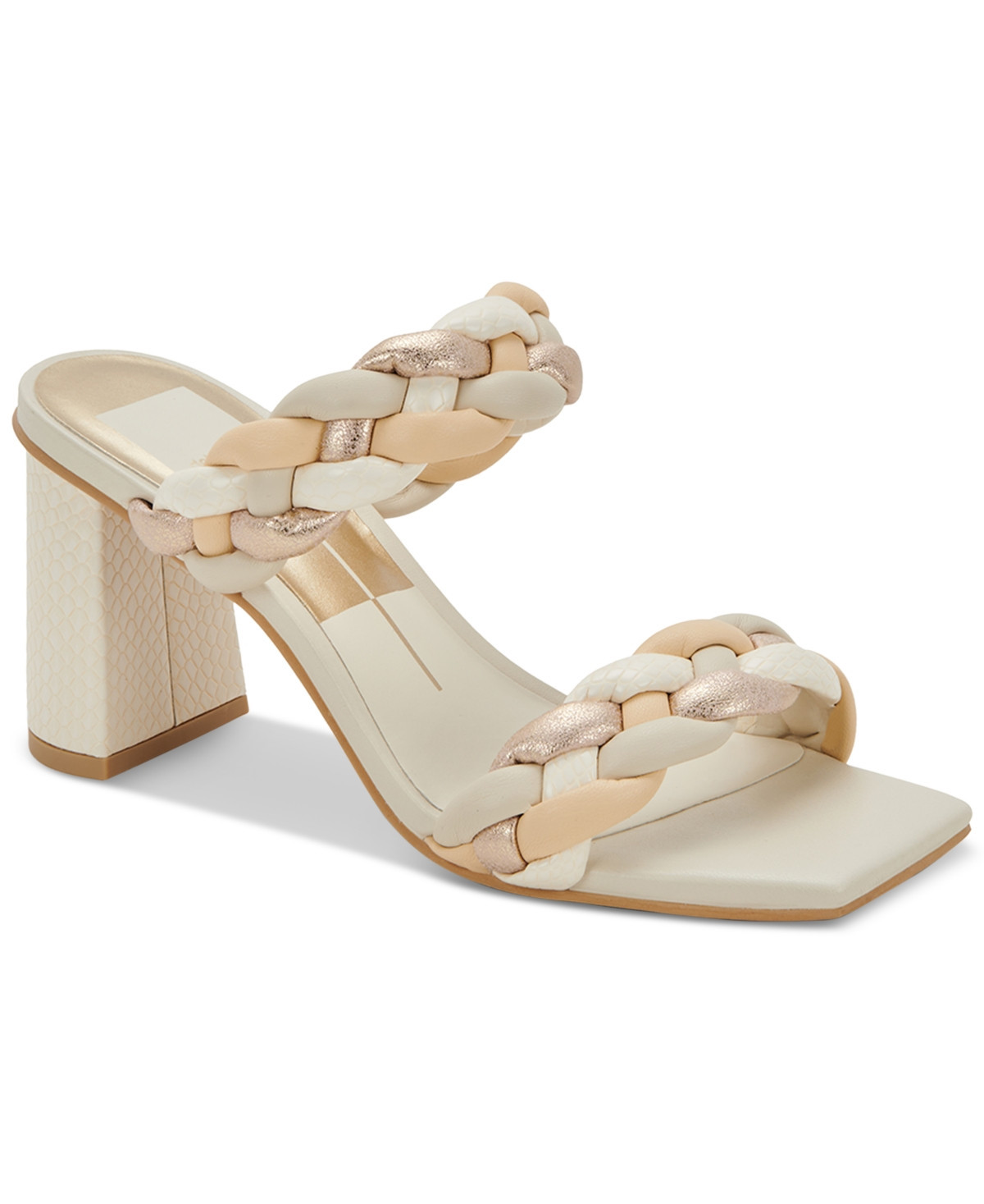 Dolce Vita Paily Braided Two-Band City Sandals Women's Shoes | Macys (US)