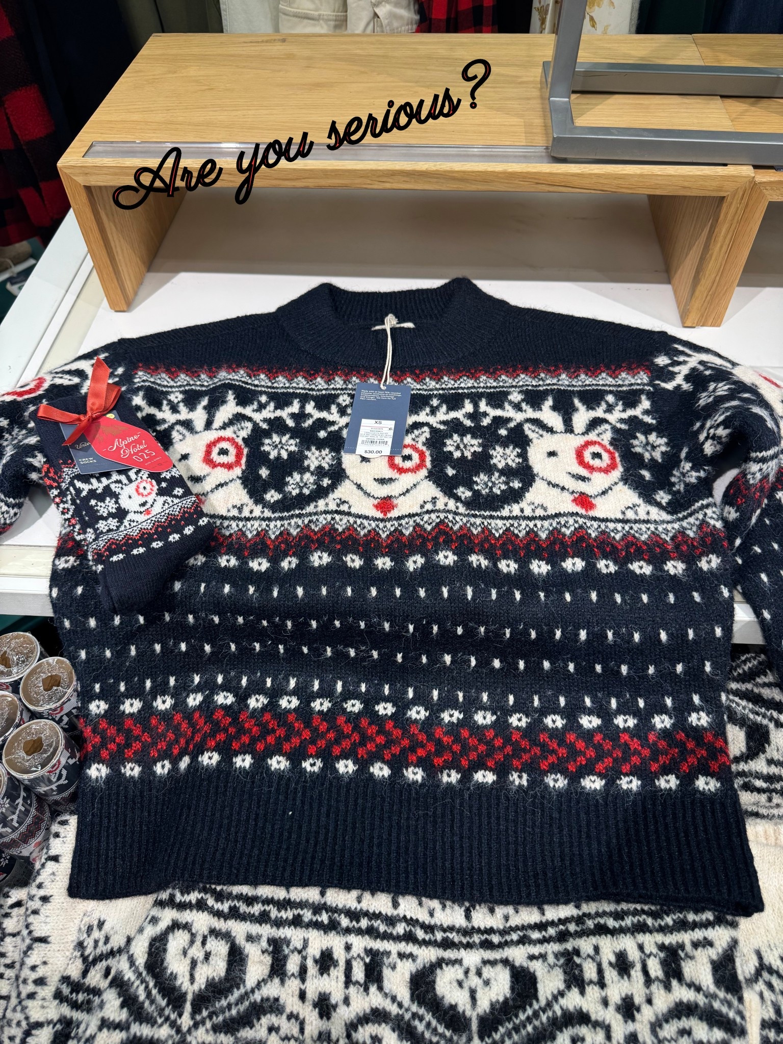 This holiday sweater from Target is everything. The dog, the logo, the pattern! #target #christmas 

#LTKSeasonal #LTKHoliday #LTKGiftGuide