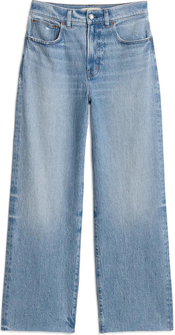 The Perfect Vintage Wide Leg Crop Jeans | Nordstrom