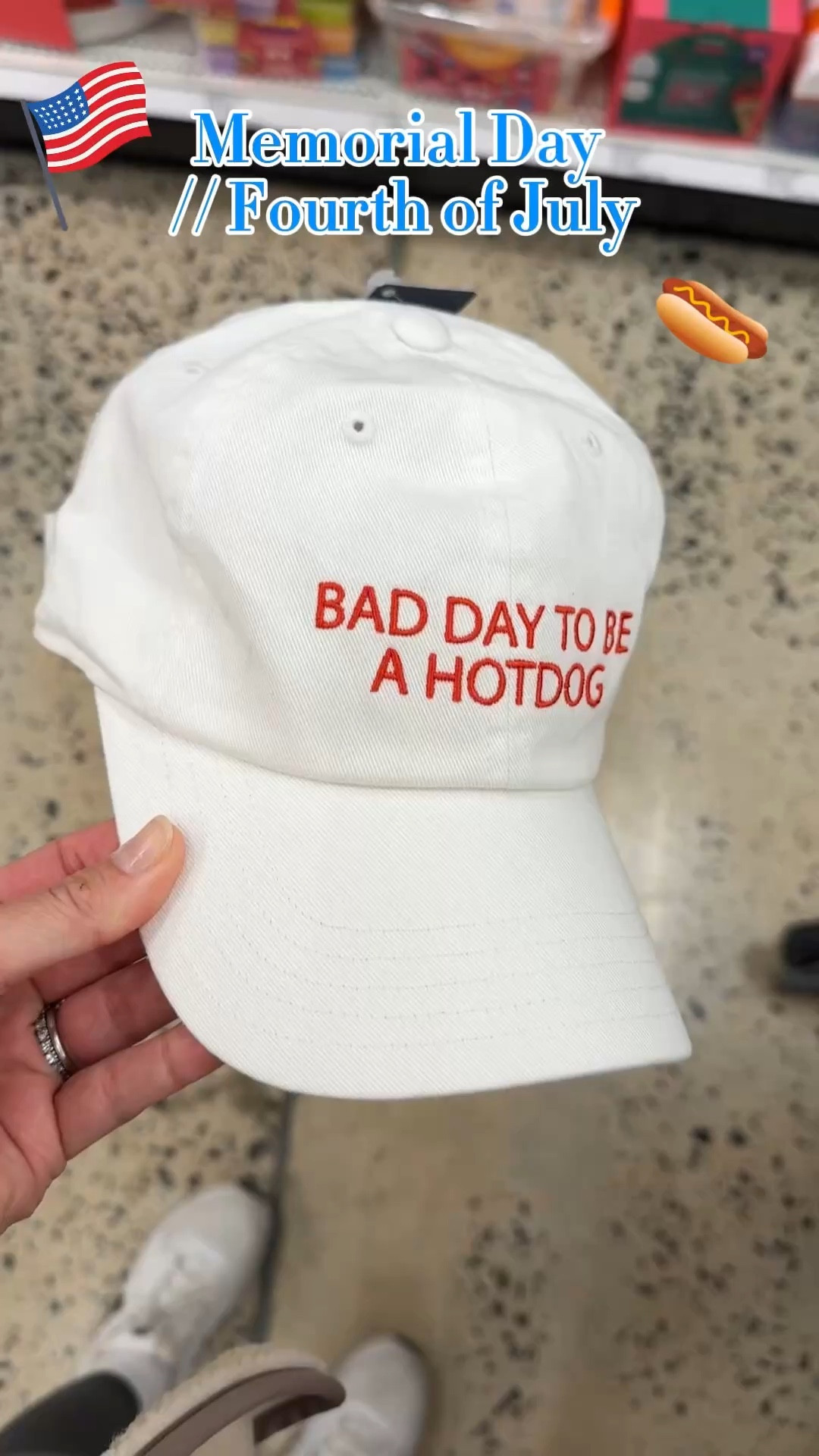 Thought this was fun for Memorial Day or Fourth of July! Target find 