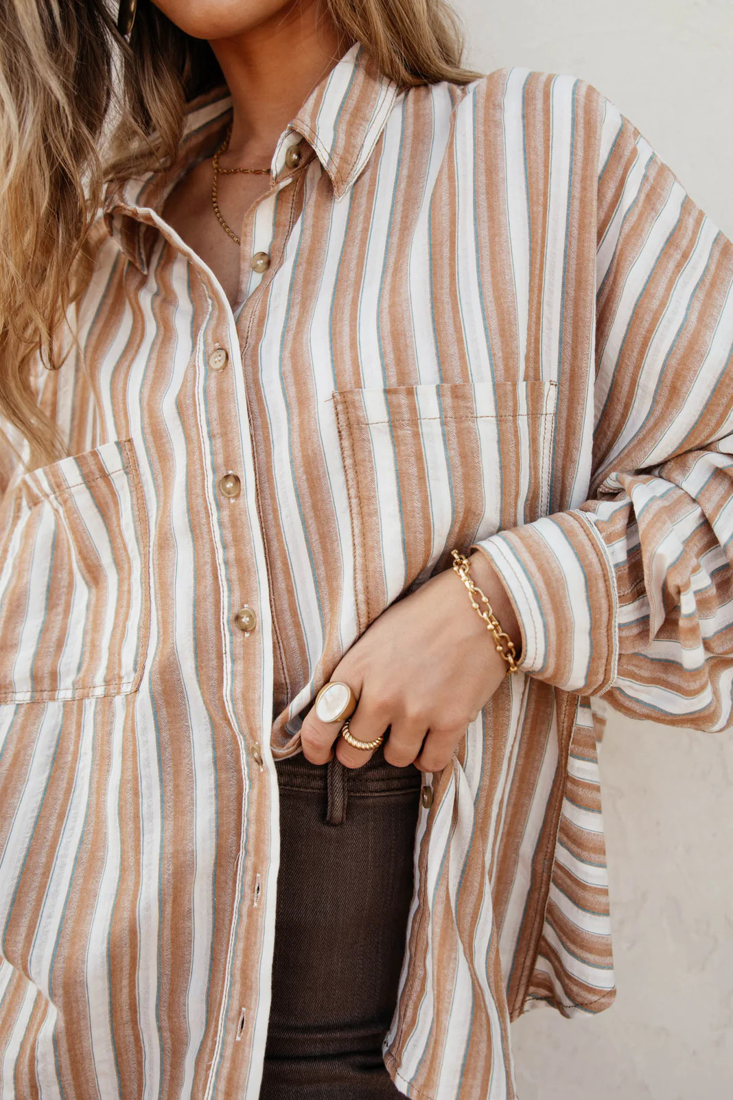 Drew Button Down Top - böhme | Böhme US