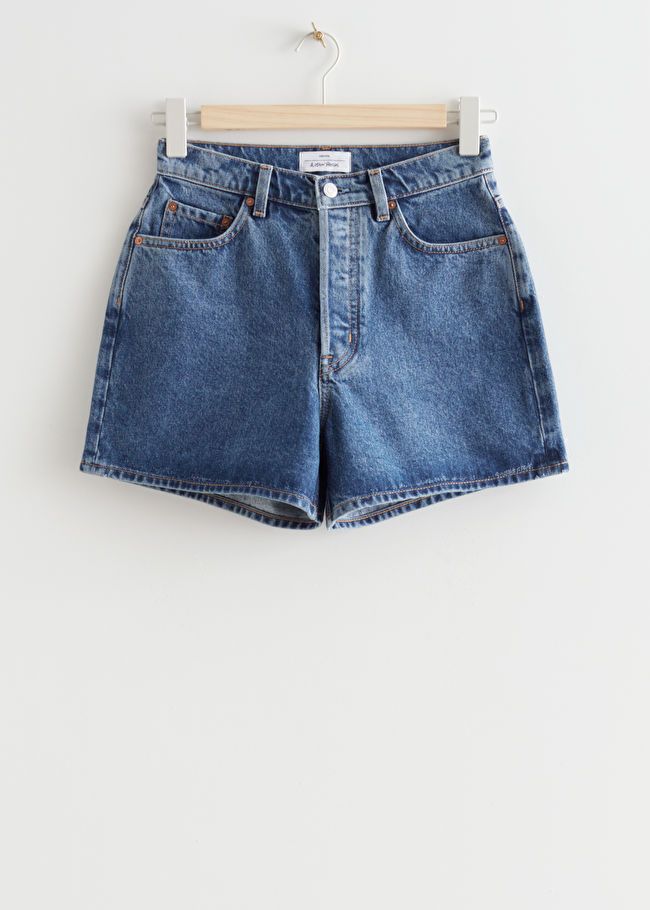 High-Waist Denim Shorts | & Other Stories US