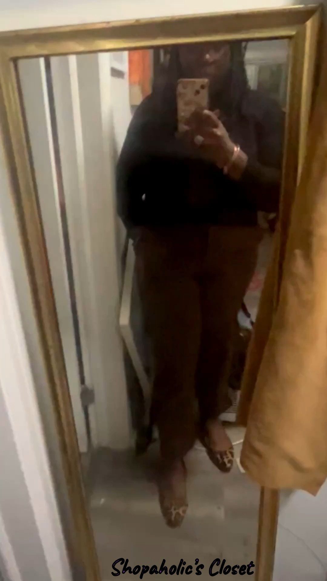 Looking back at some of my favorite outfits this year.

I leaned into the chocolate brown trend hard. I bought these pants while on a work trip and styled them with black and gold.

#shopaholicscloset #shopdeescloset 

#LTKvlog #LTKWorkwear #LTKootd