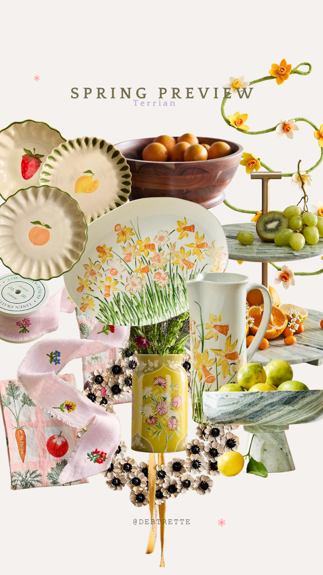 Spring Preview at Terrain! Loving allt he floral, fruit and veggie moments 

 #LTKSeasonal #LTKHome
