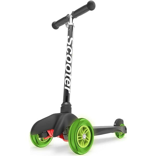 GOMO Kids Scooter 2-5 Years Old Adjustable Height Kick Scooter 3 Wheel Toddler Scooters W/Colors for | Amazon (US)