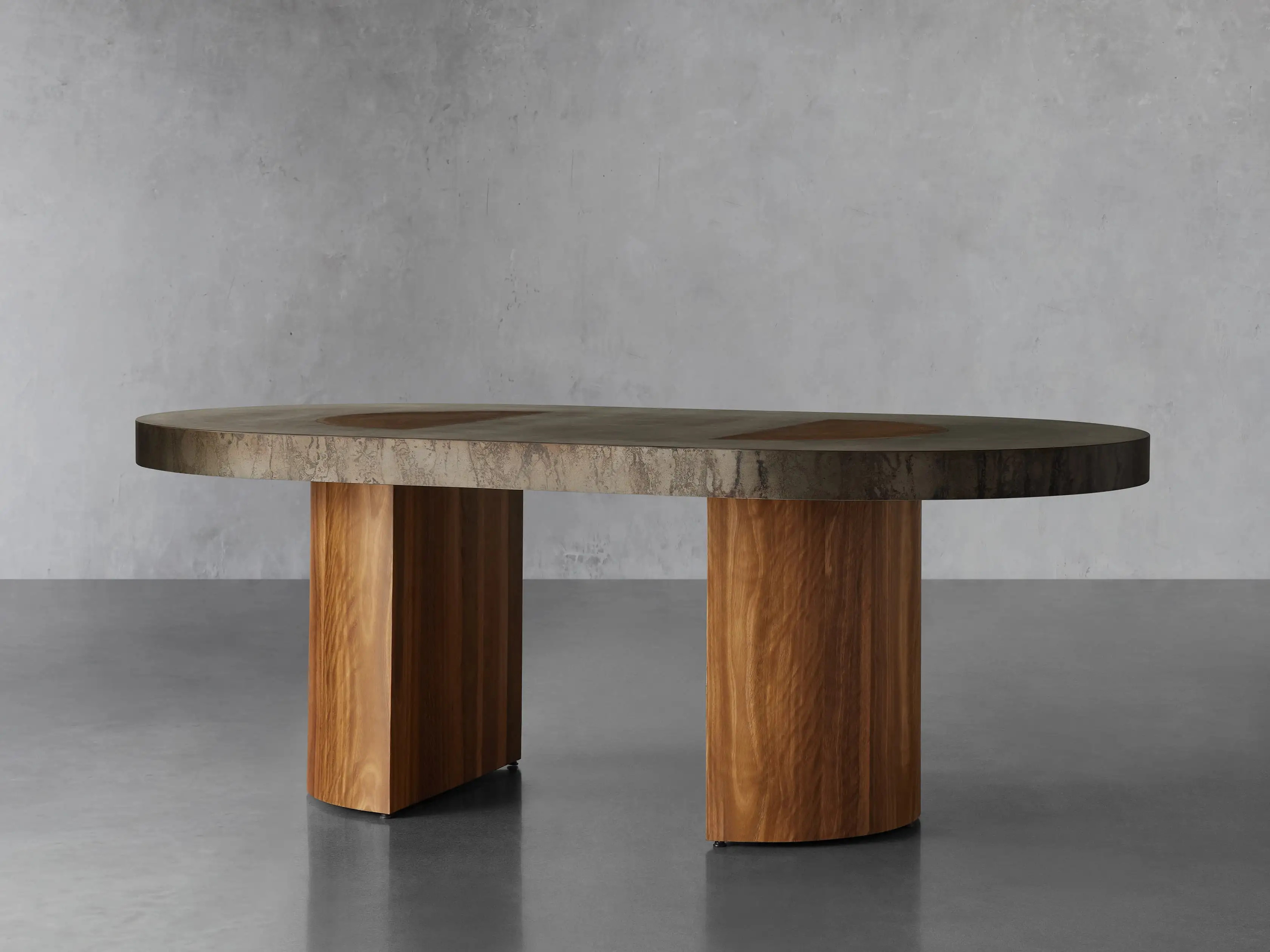 Acacius Oval Dining Table | Arhaus