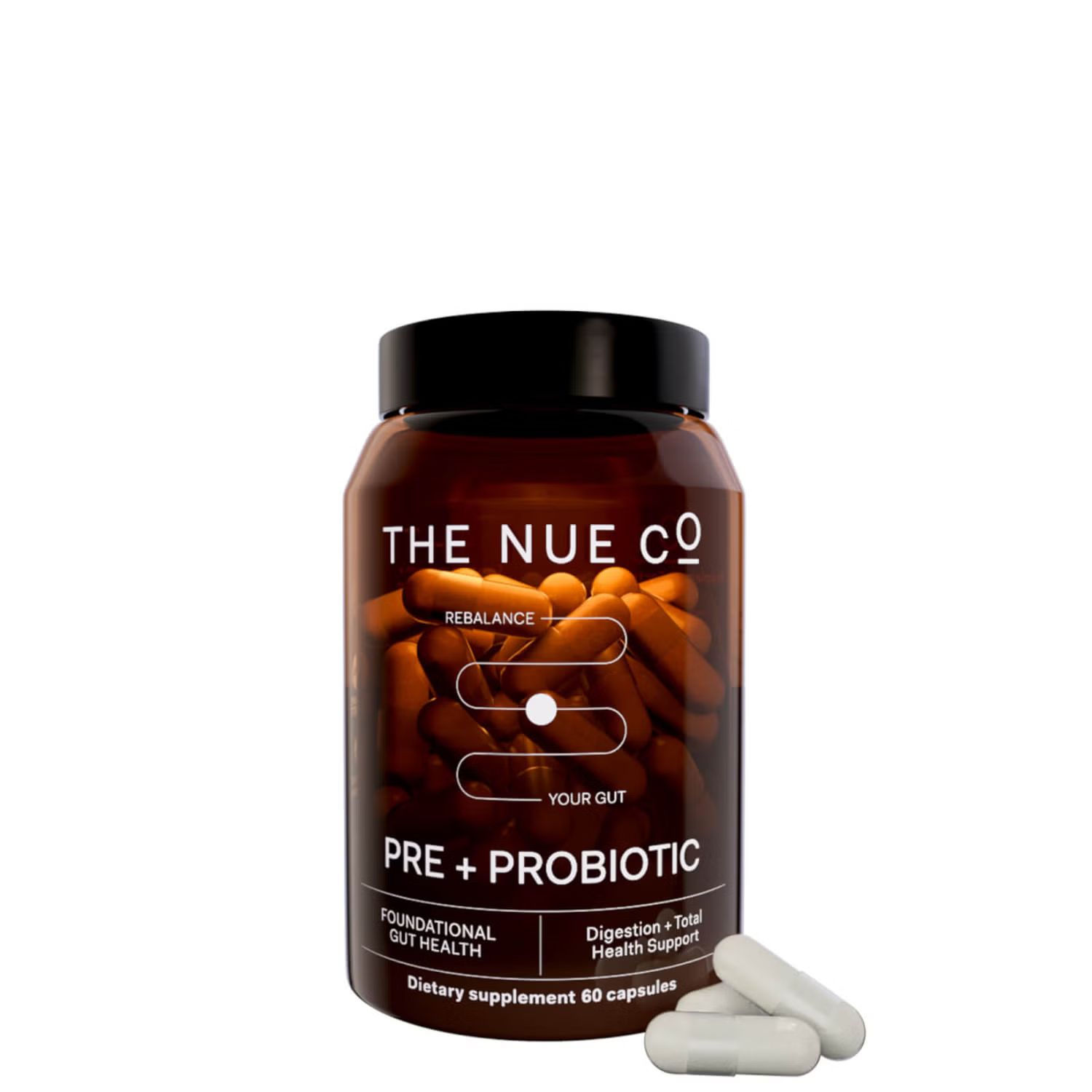 The Nue Co. Prebiotic + Probiotic (60 Capsules) | Look Fantastic (UK)